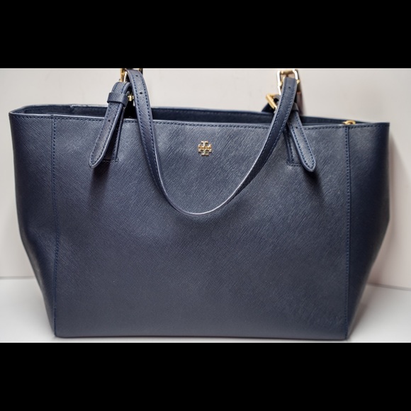 Tory Burch Navy blue handbag - Picture 1 of 6